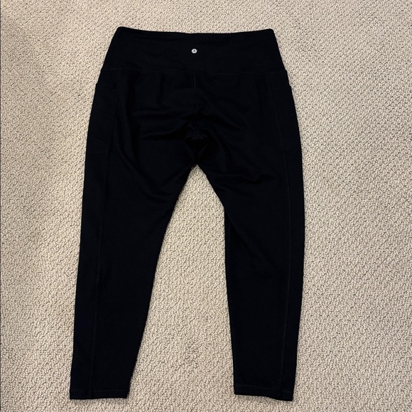 Danskin Womens Black Leggings with Pockets XL - Picture 7 of 9